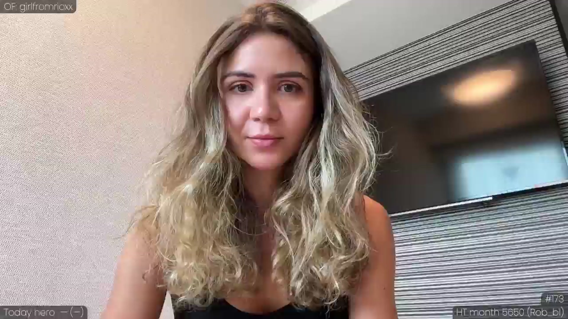 Gallery image thumbnail from Girlfromrio's myfreecams stream on, 07/08/2024, 07:00 image 1 of 20