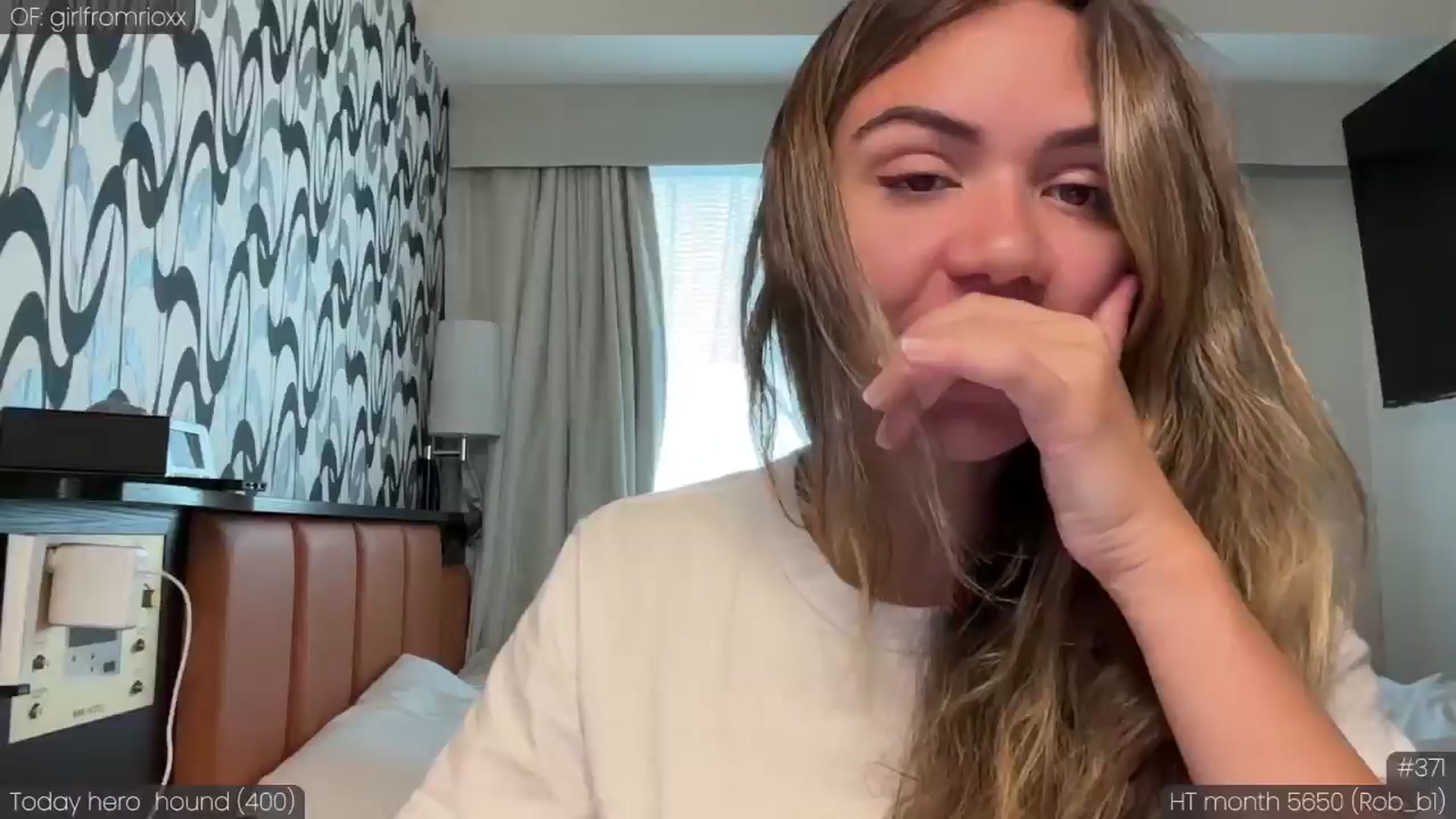 Gallery image thumbnail from Girlfromrio's myfreecams stream on, 07/22/2024, 04:00 image 19 of 20