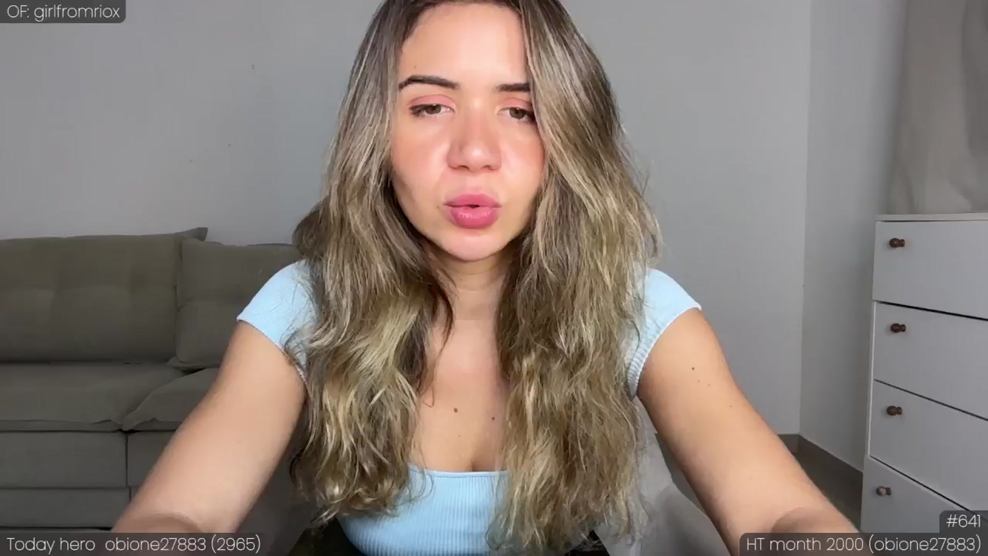 Gallery image thumbnail from Girlfromrio's myfreecams stream on, 08/18/2024, 06:14 image 5 of 20