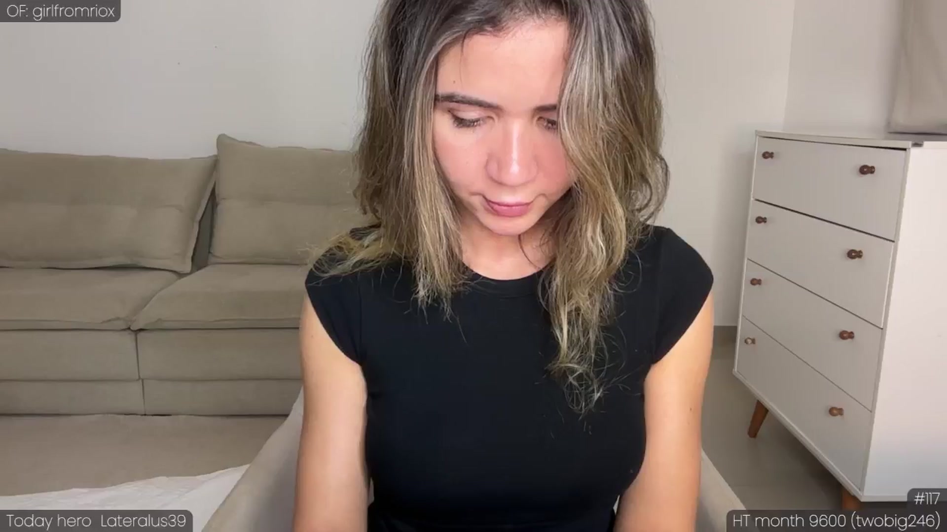 Gallery image thumbnail from Girlfromrio's myfreecams stream on, 09/05/2024, 04:48 image 15 of 20