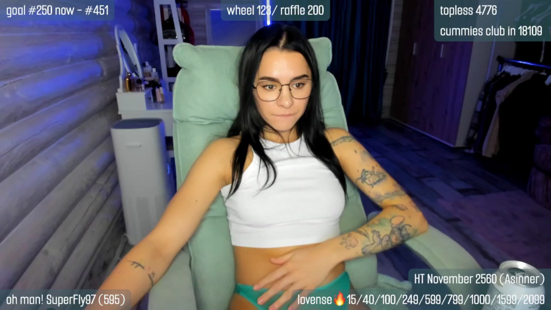 Gallery image thumbnail from GltPleasure's myfreecams stream on, 11/23/2025, 02:28 image 13 of 20