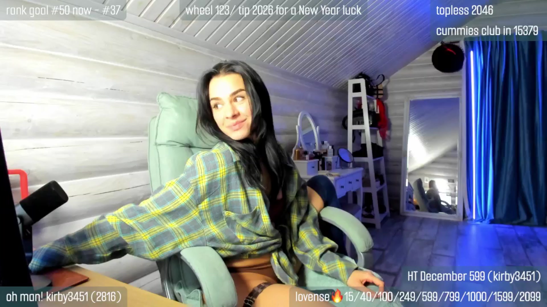 Gallery image thumbnail from GltPleasure's myfreecams stream on, 12/02/2025, 02:09 image 3 of 20
