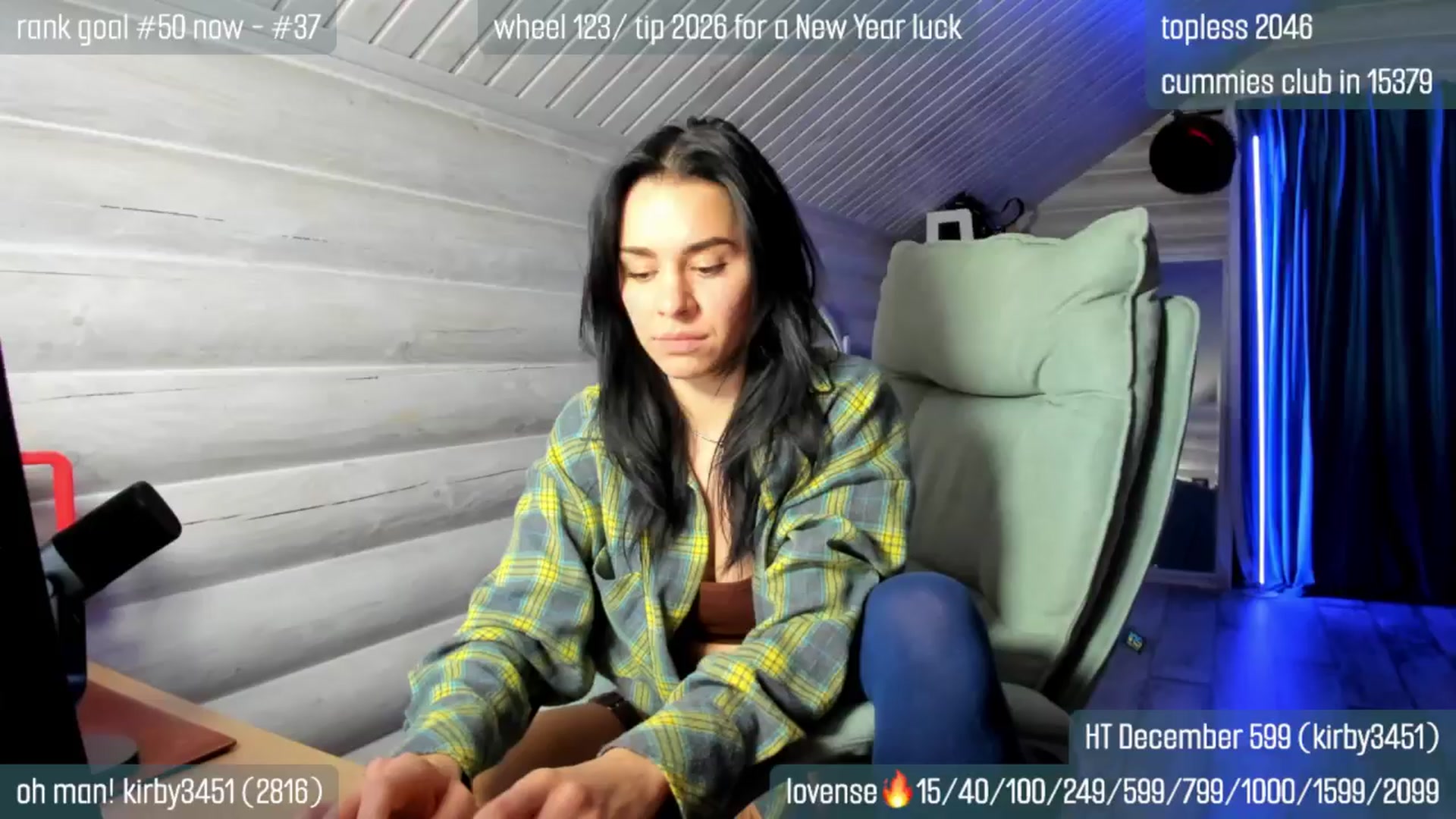 Gallery image thumbnail from GltPleasure's myfreecams stream on, 12/02/2025, 02:09 image 4 of 20