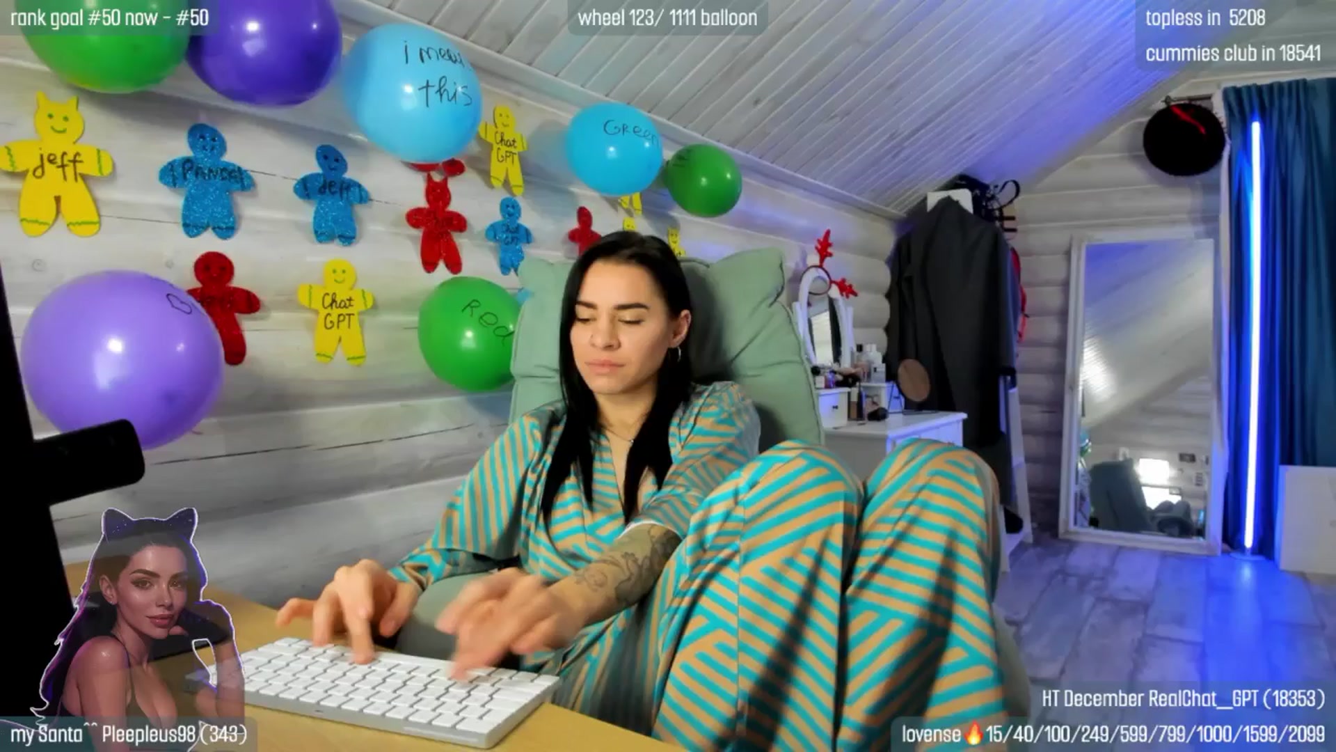 Gallery image thumbnail from GltPleasure's myfreecams stream on, 12/21/2025, 06:58 image 5 of 20