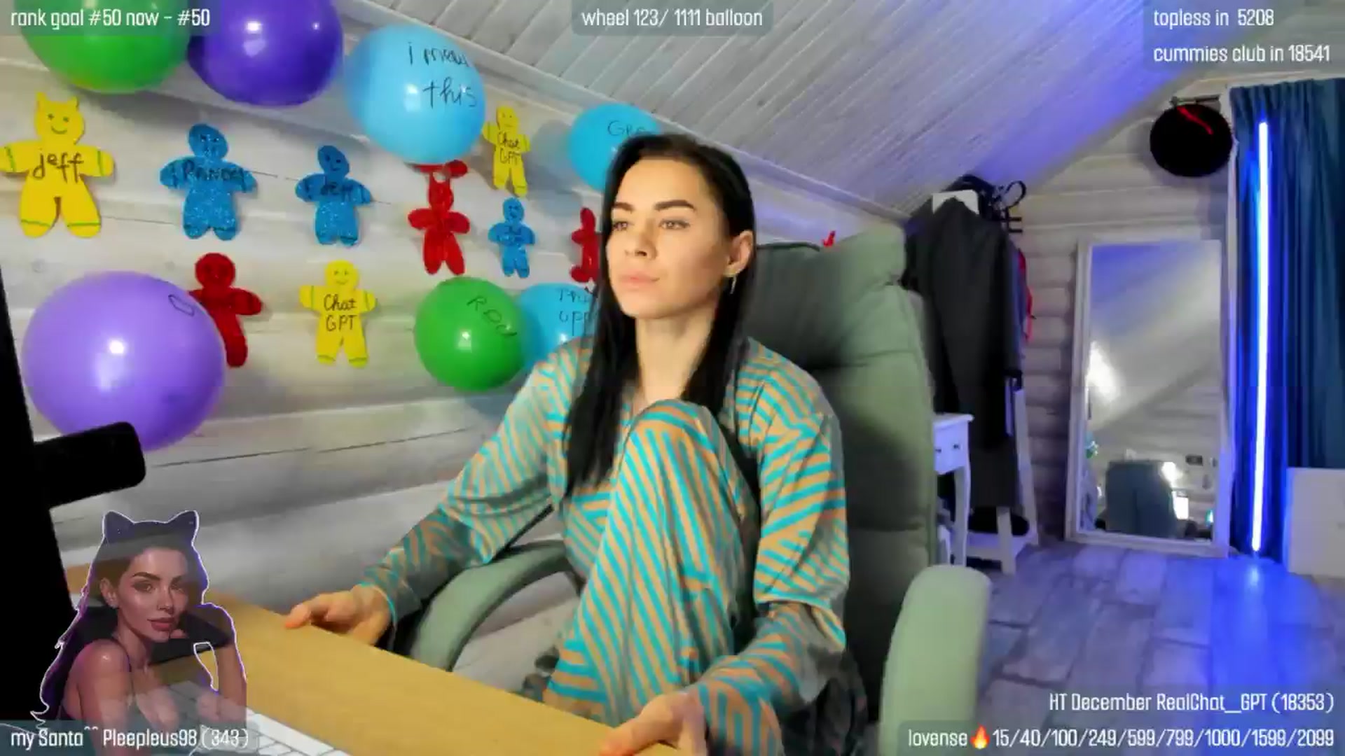 Gallery image thumbnail from GltPleasure's myfreecams stream on, 12/21/2025, 06:58 image 1 of 20