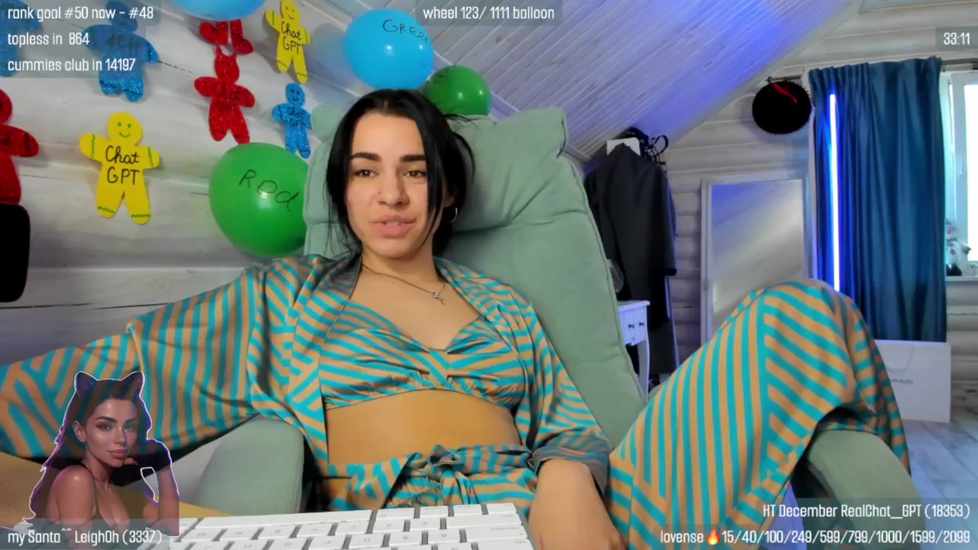 Gallery image thumbnail from GltPleasure's myfreecams stream on, 12/21/2025, 10:05 image 14 of 20