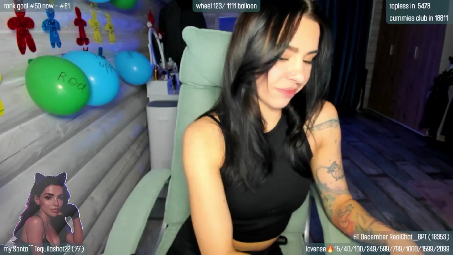 Gallery image thumbnail from GltPleasure's myfreecams stream on, 12/25/2025, 17:29 image 17 of 20