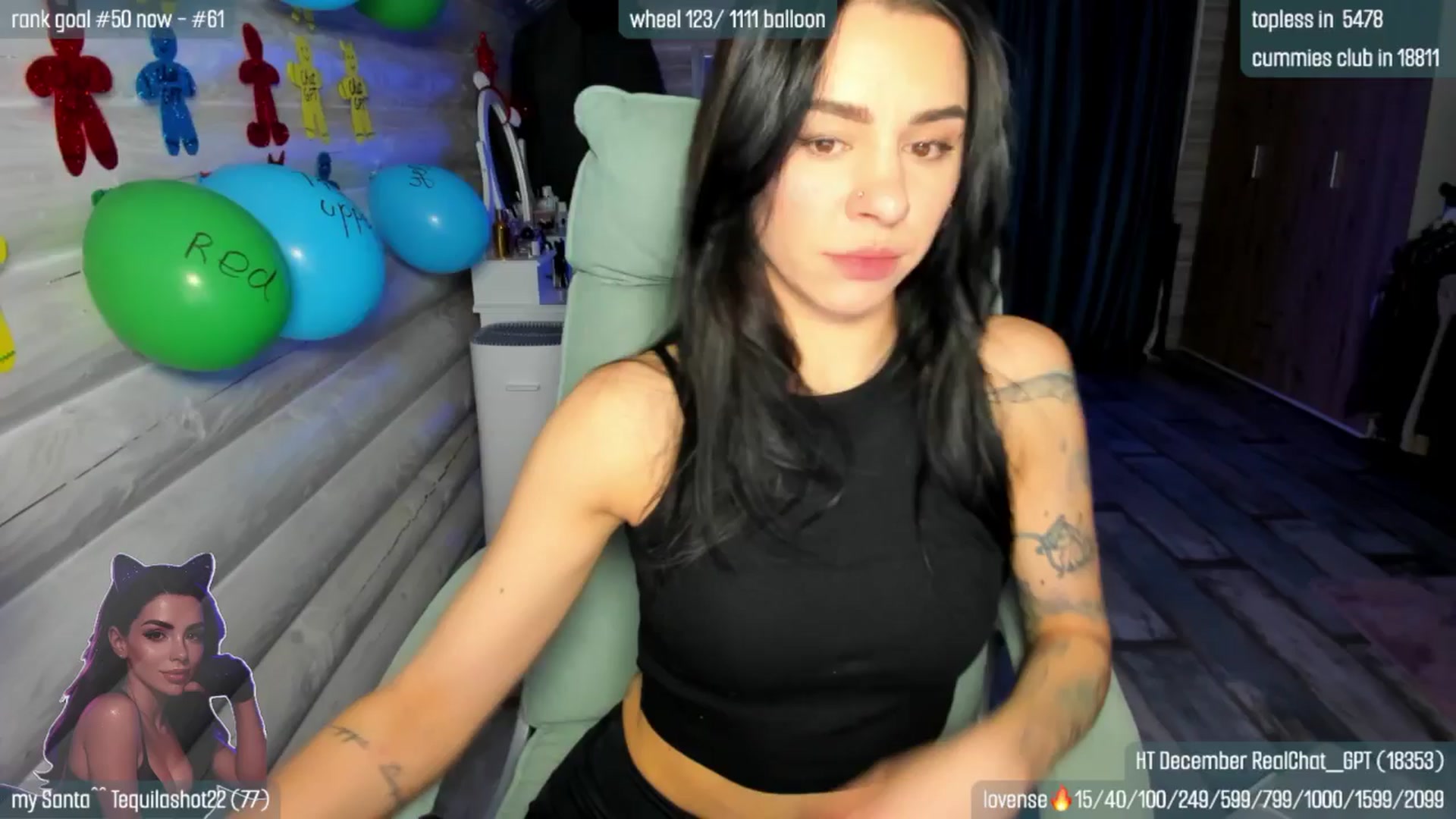 Gallery image thumbnail from GltPleasure's myfreecams stream on, 12/25/2025, 17:29 image 13 of 20