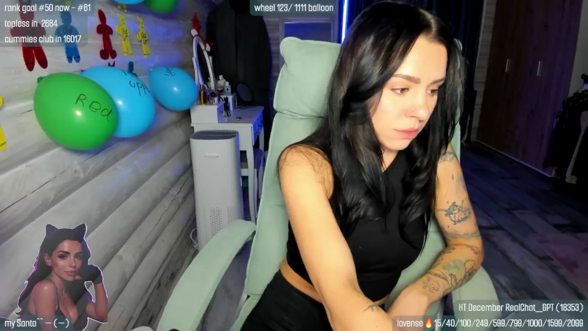 Gallery image thumbnail from GltPleasure's myfreecams stream on, 12/25/2025, 17:29 image 8 of 20