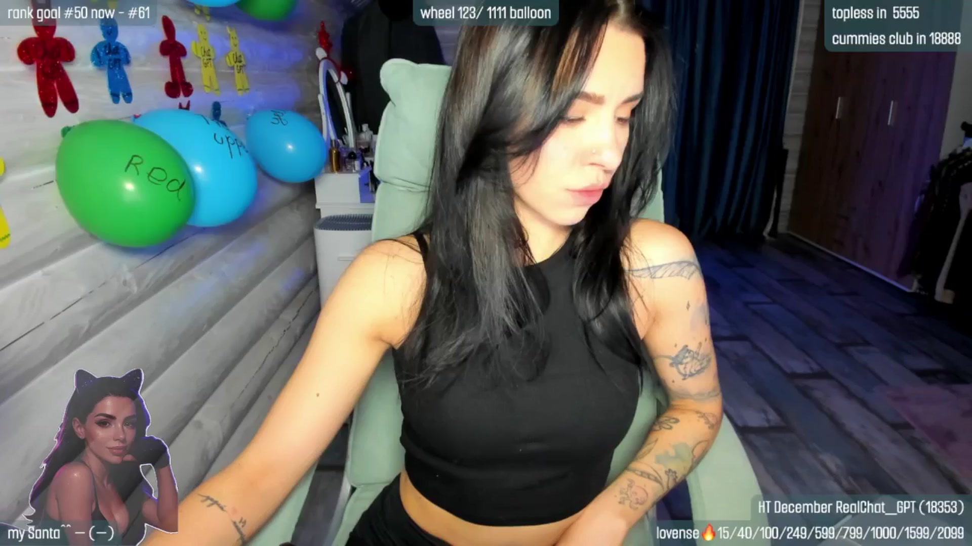 Gallery image thumbnail from GltPleasure's myfreecams stream on, 12/25/2025, 17:29 image 11 of 20