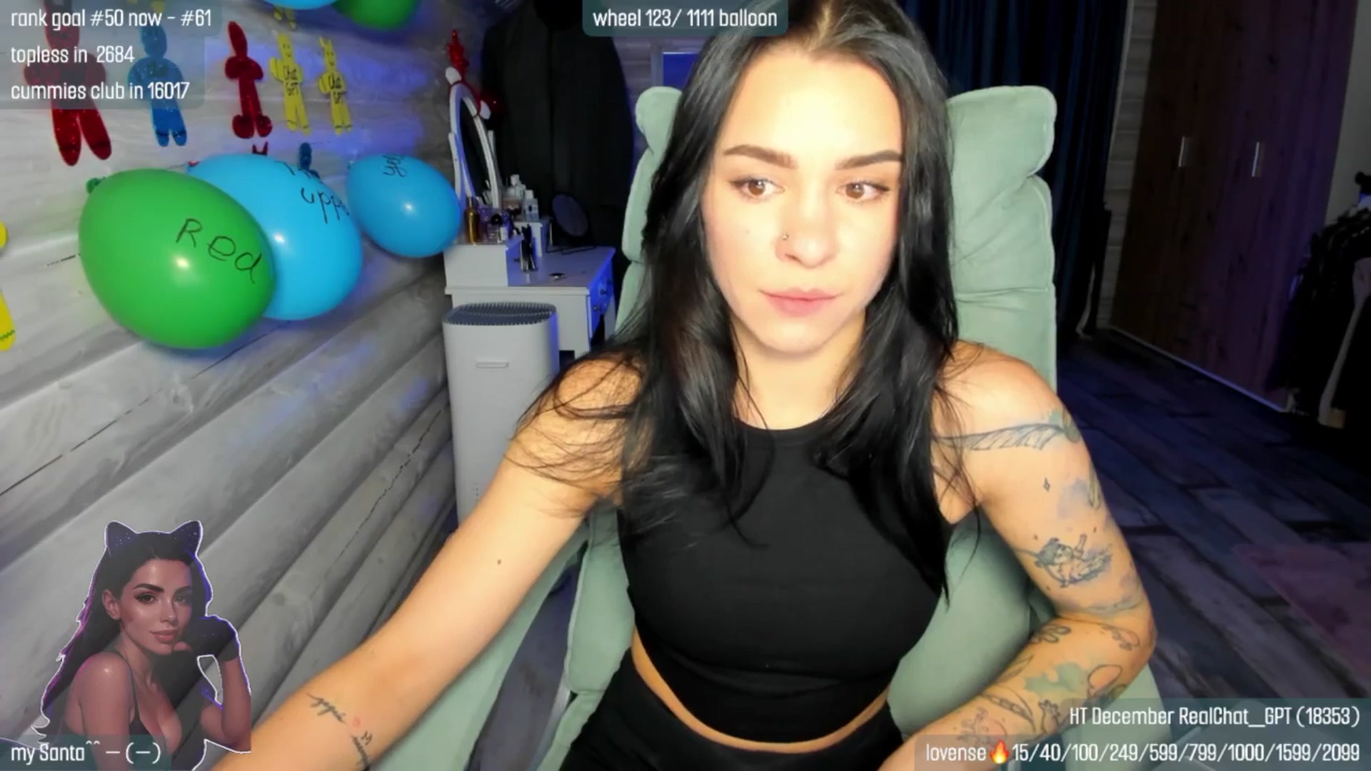 Gallery image thumbnail from GltPleasure's myfreecams stream on, 12/25/2025, 17:29 image 4 of 20