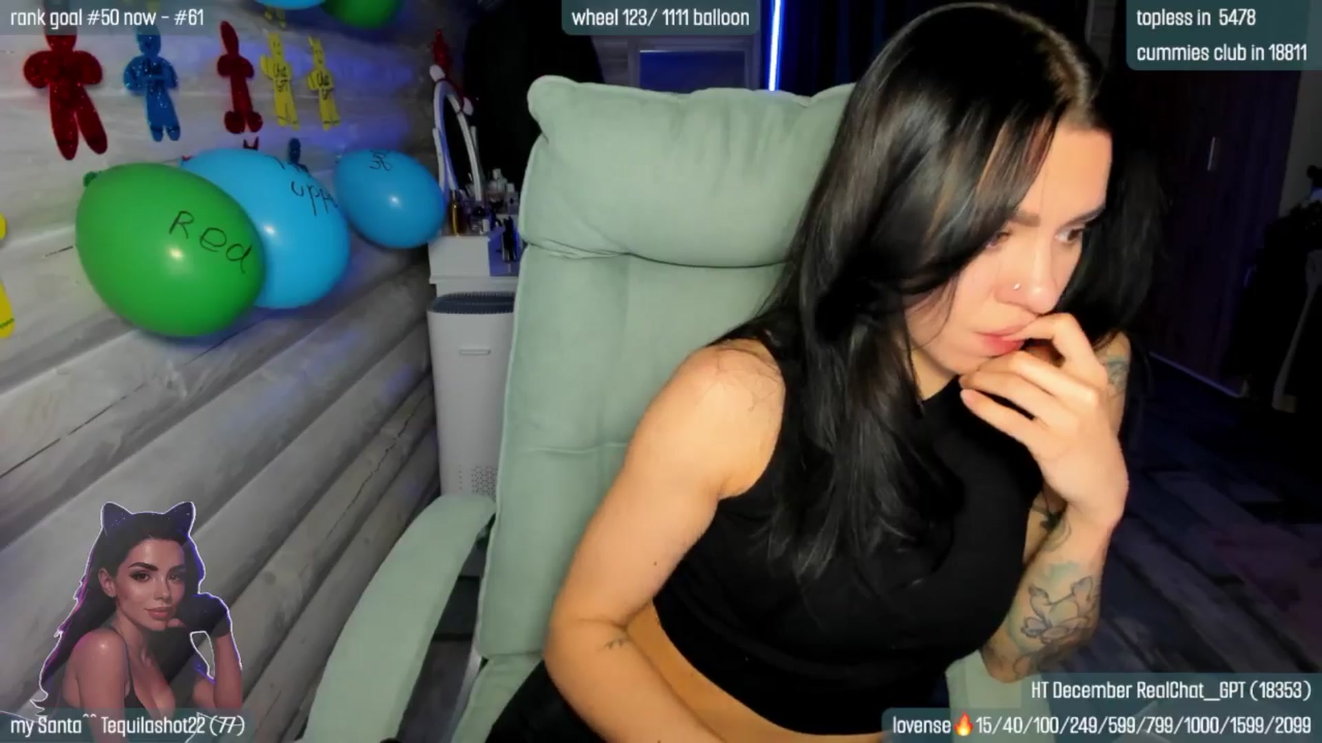 Gallery image thumbnail from GltPleasure's myfreecams stream on, 12/25/2025, 17:29 image 15 of 20