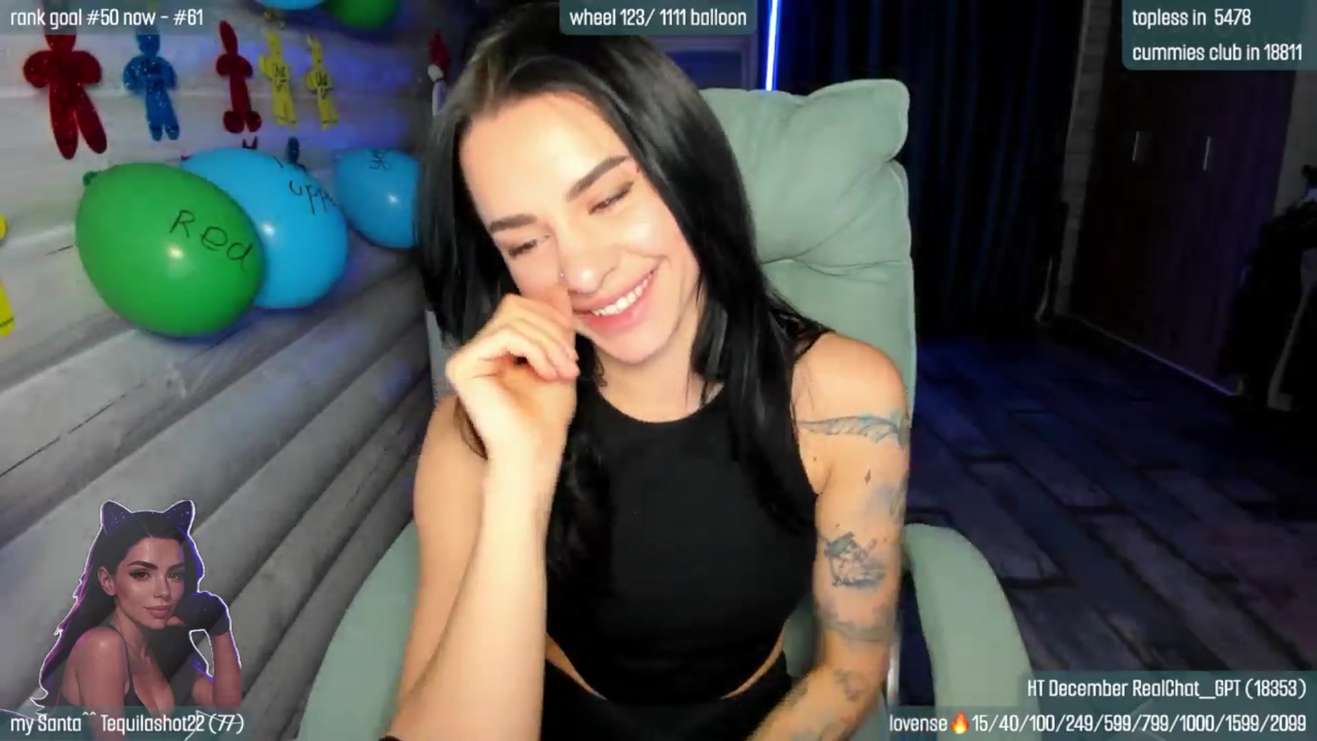 Gallery image thumbnail from GltPleasure's myfreecams stream on, 12/25/2025, 17:29 image 19 of 20