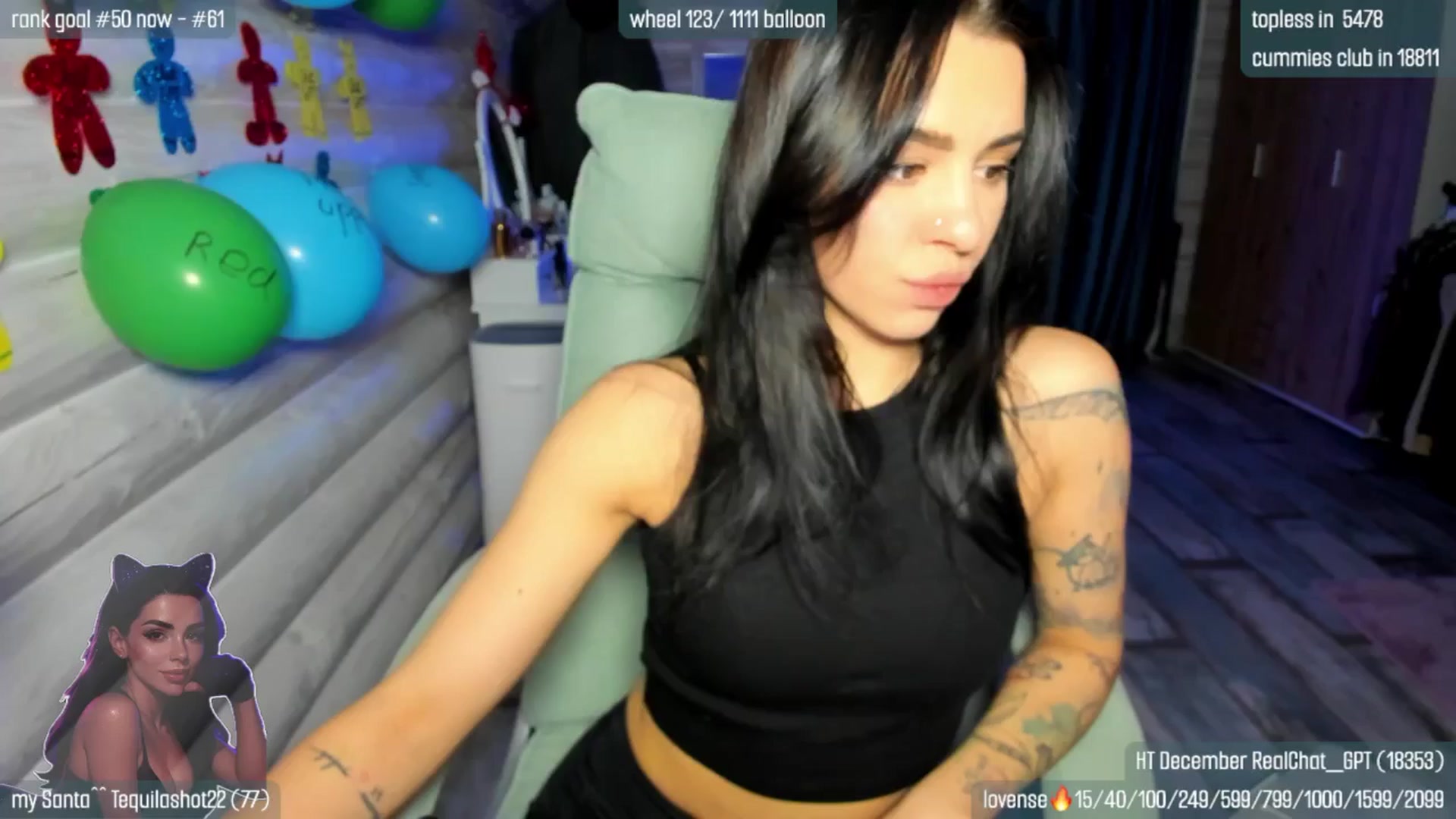 Gallery image thumbnail from GltPleasure's myfreecams stream on, 12/25/2025, 17:29 image 12 of 20