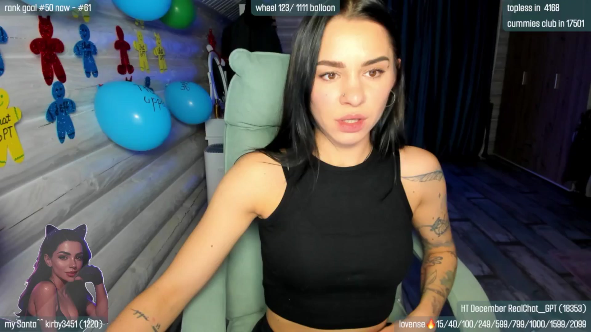Gallery image thumbnail from GltPleasure's myfreecams stream on, 12/25/2025, 19:02 image 1 of 20