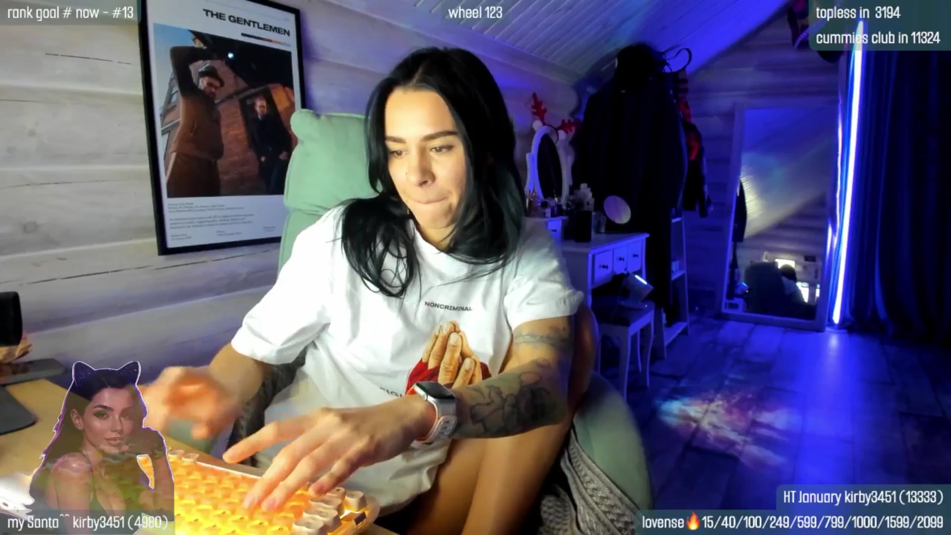 Gallery image thumbnail from GltPleasure's myfreecams stream on, 01/04/2026, 20:07 image 16 of 20