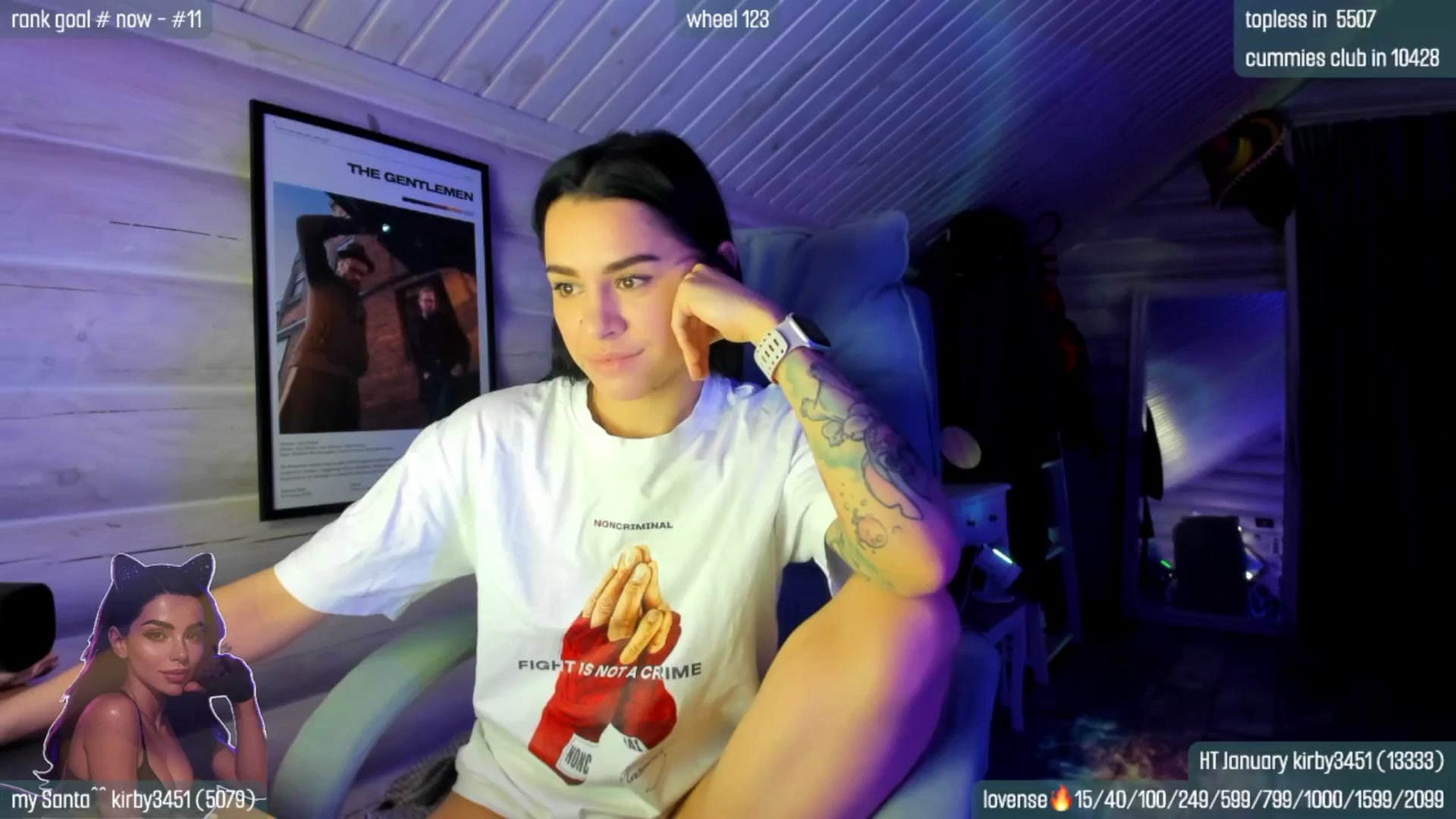 Gallery image thumbnail from GltPleasure's myfreecams stream on, 01/04/2026, 22:06 image 2 of 20