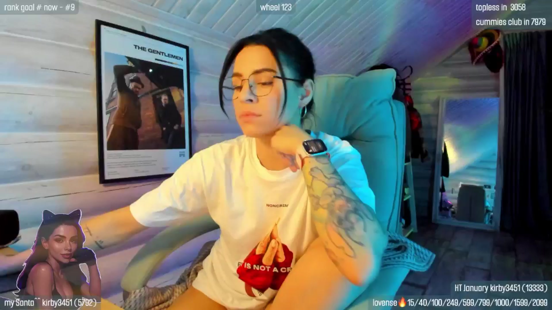 Gallery image thumbnail from GltPleasure's myfreecams stream on, 01/05/2026, 24:02 image 2 of 20