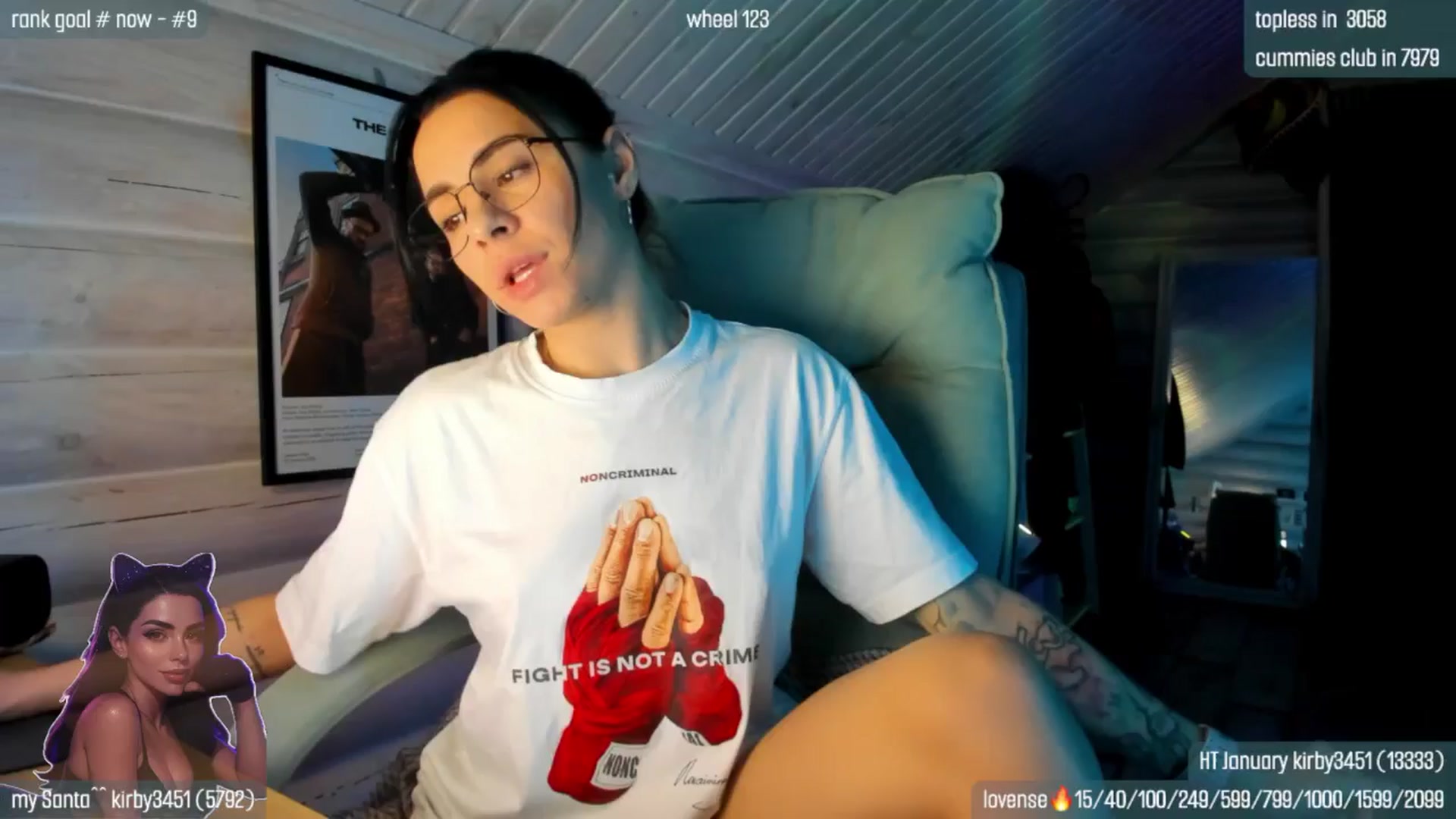 Gallery image thumbnail from GltPleasure's myfreecams stream on, 01/05/2026, 24:02 image 7 of 20