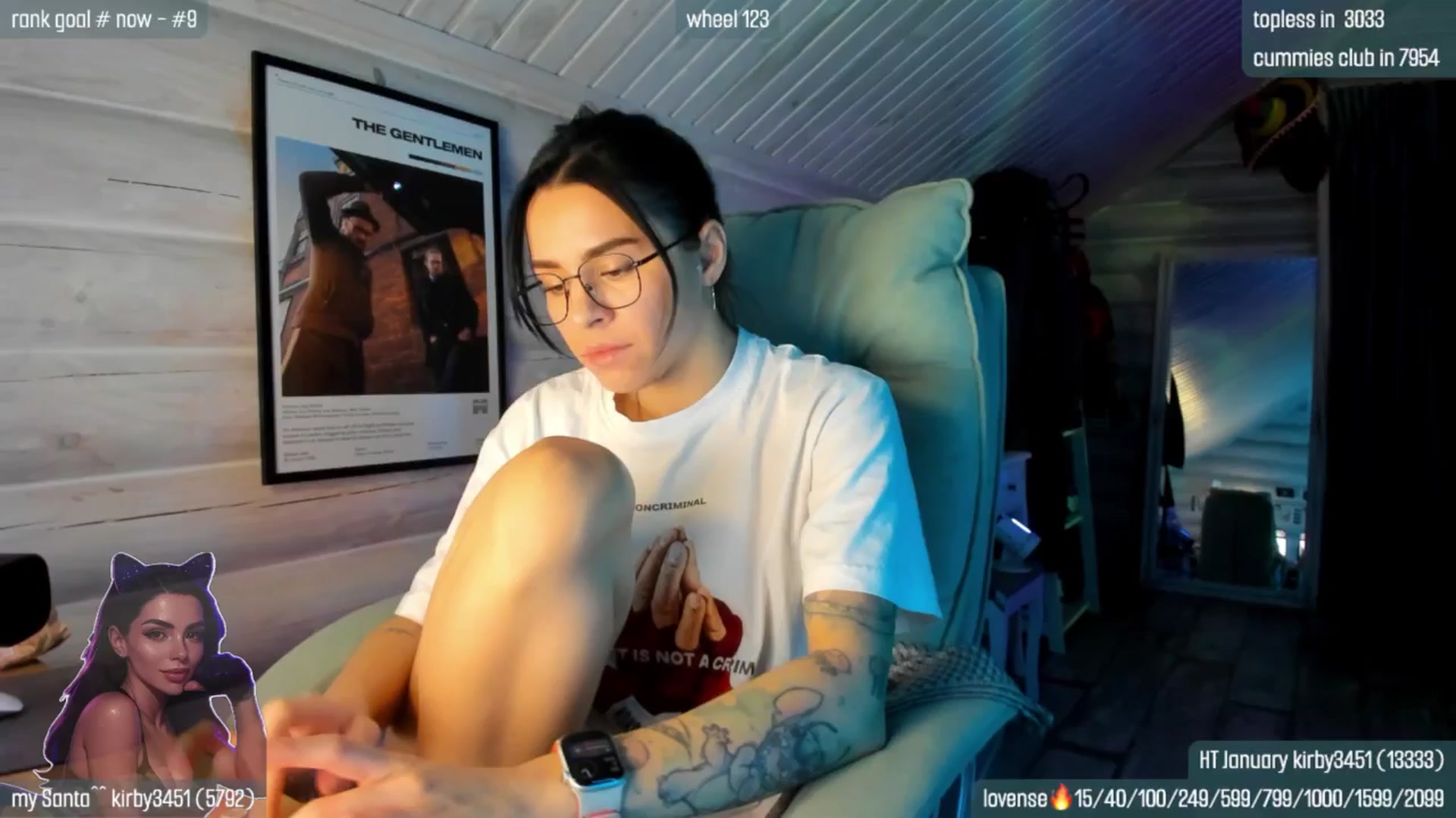 Gallery image thumbnail from GltPleasure's myfreecams stream on, 01/05/2026, 24:02 image 20 of 20