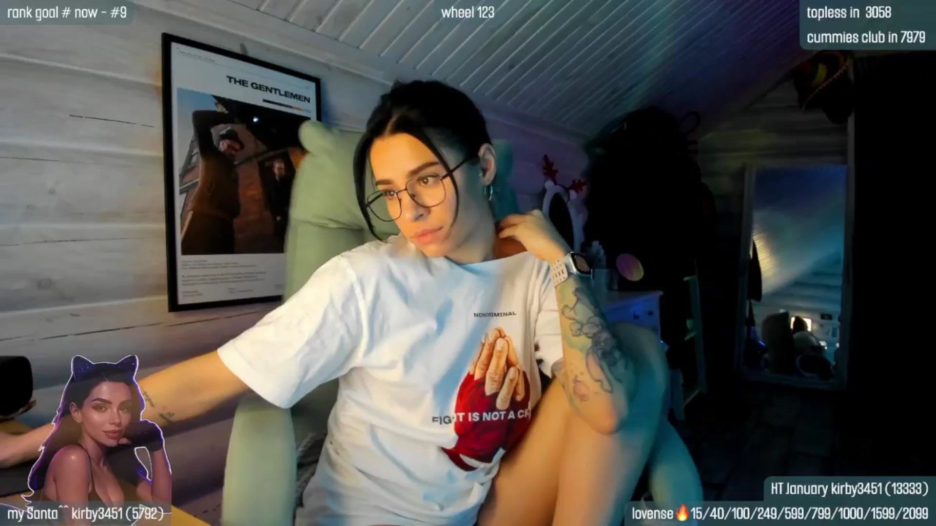 Gallery image thumbnail from GltPleasure's myfreecams stream on, 01/05/2026, 24:02 image 1 of 20