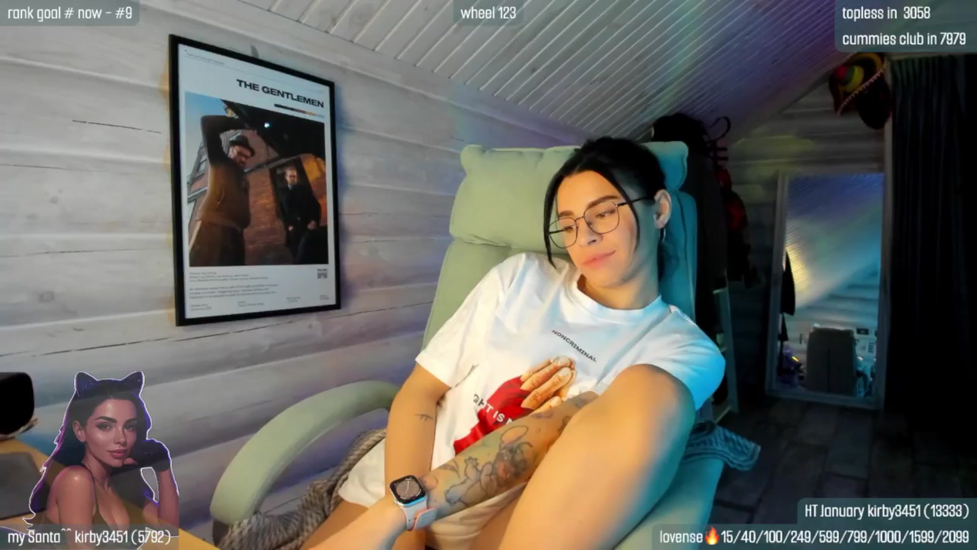 Gallery image thumbnail from GltPleasure's myfreecams stream on, 01/05/2026, 24:02 image 3 of 20