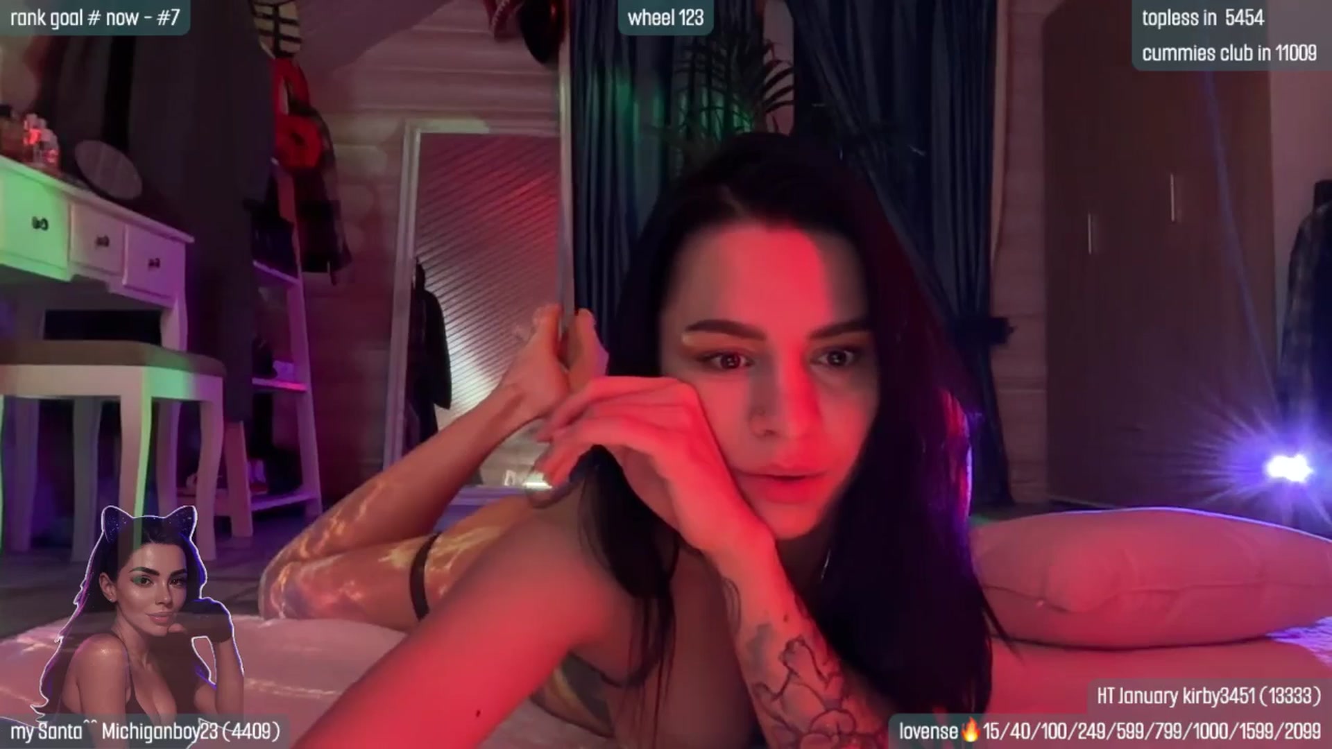 Gallery image thumbnail from GltPleasure's myfreecams stream on, 01/05/2026, 21:09 image 4 of 20