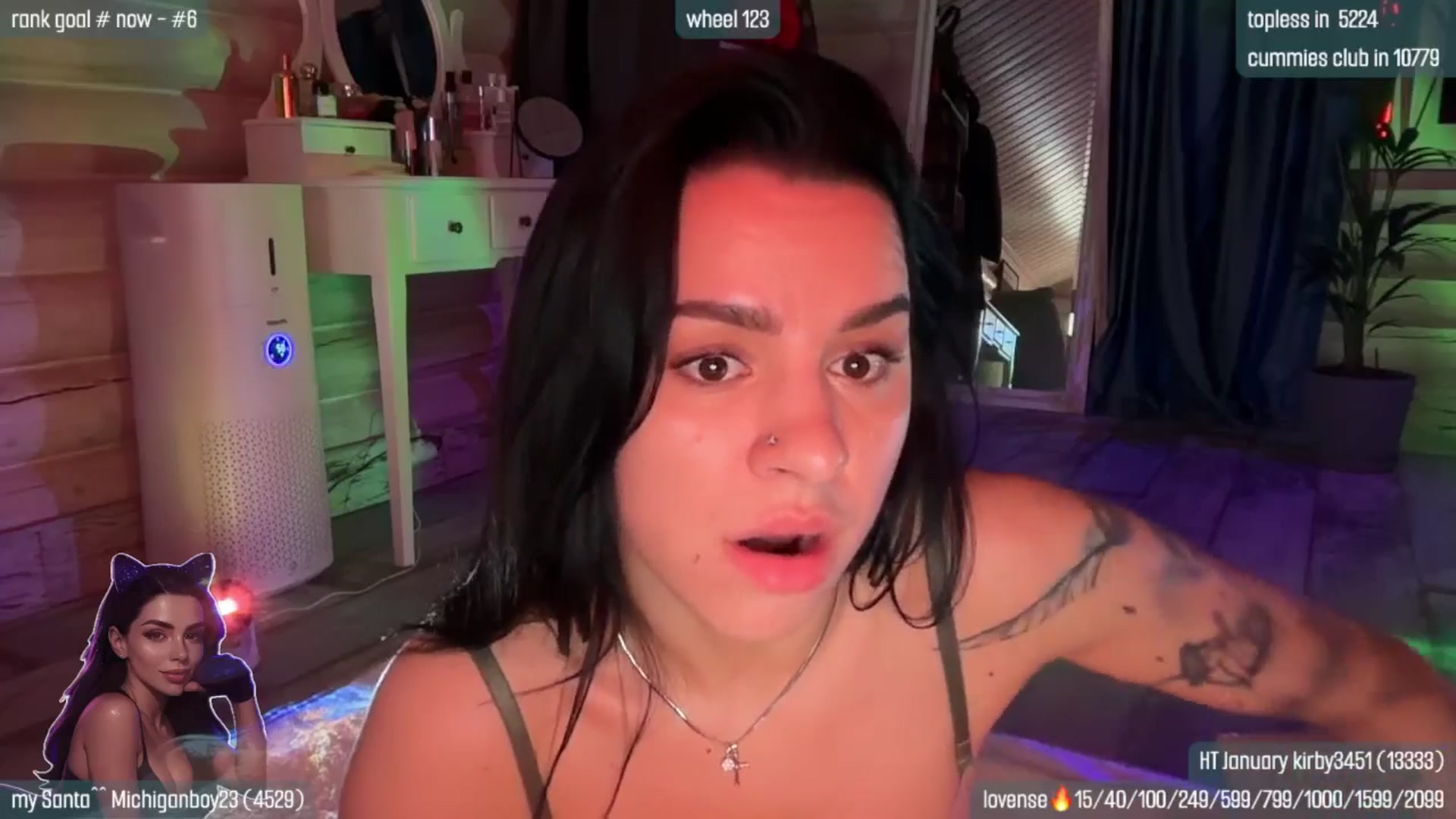 Gallery image thumbnail from GltPleasure's myfreecams stream on, 01/05/2026, 23:09 image 5 of 20