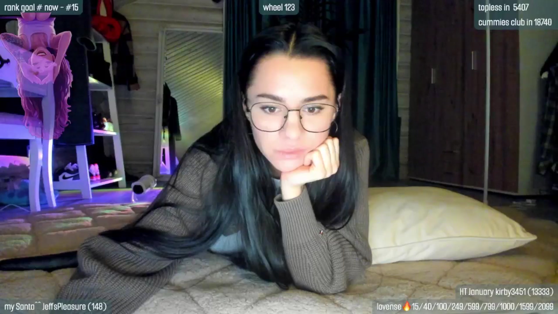 Gallery image thumbnail from GltPleasure's myfreecams stream on, 01/13/2026, 23:18 image 9 of 20