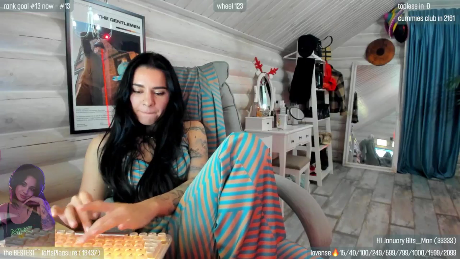 Gallery image thumbnail from GltPleasure's myfreecams stream on, 01/30/2026, 18:43 image 6 of 20