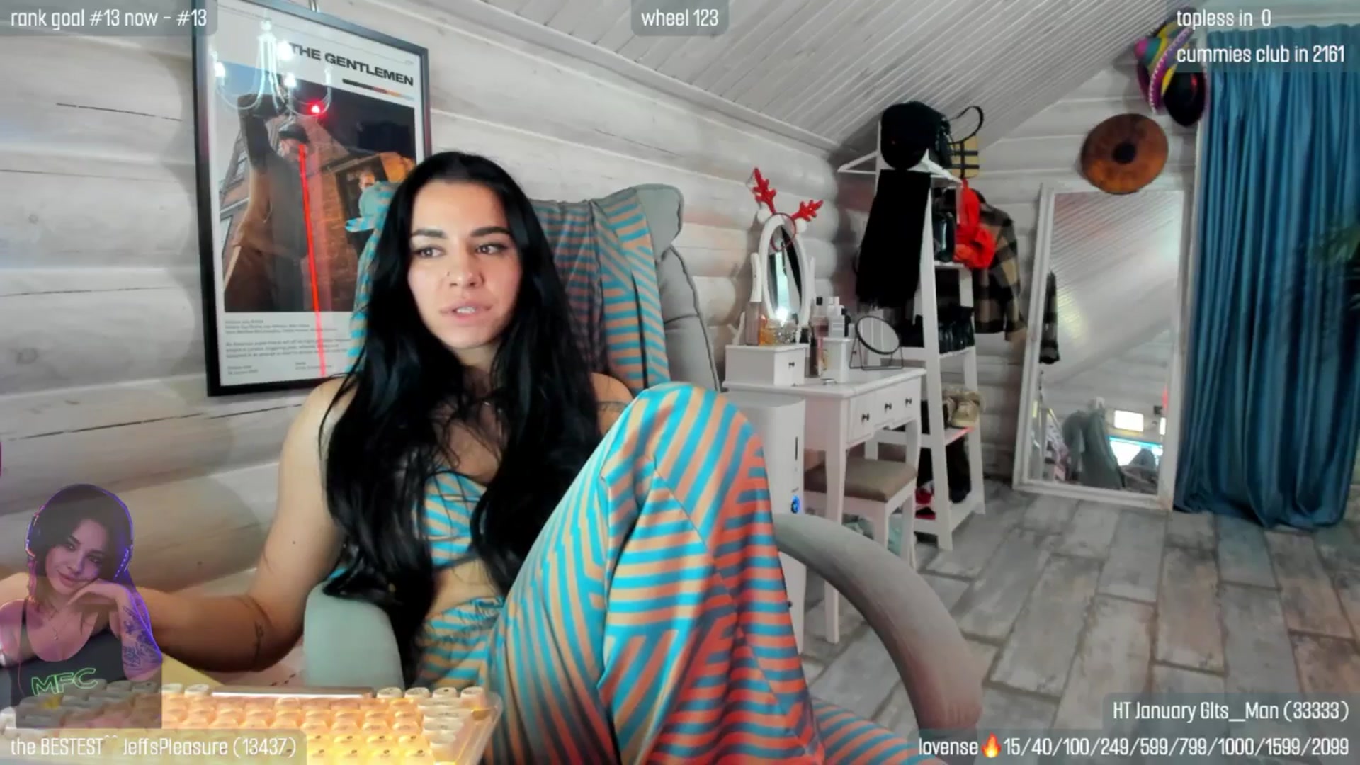 Gallery image thumbnail from GltPleasure's myfreecams stream on, 01/30/2026, 18:43 image 5 of 20