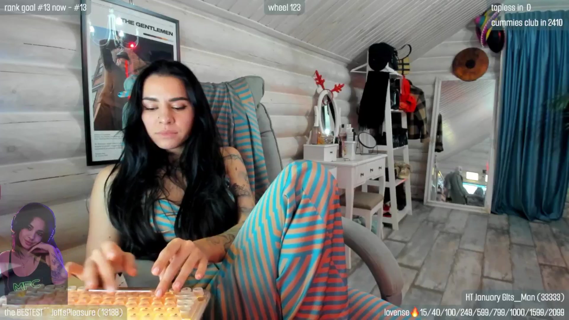 Gallery image thumbnail from GltPleasure's myfreecams stream on, 01/30/2026, 18:43 image 3 of 20