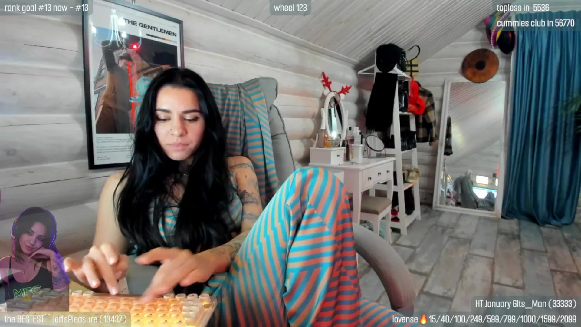Gallery image thumbnail from GltPleasure's myfreecams stream on, 01/30/2026, 18:43 image 11 of 20
