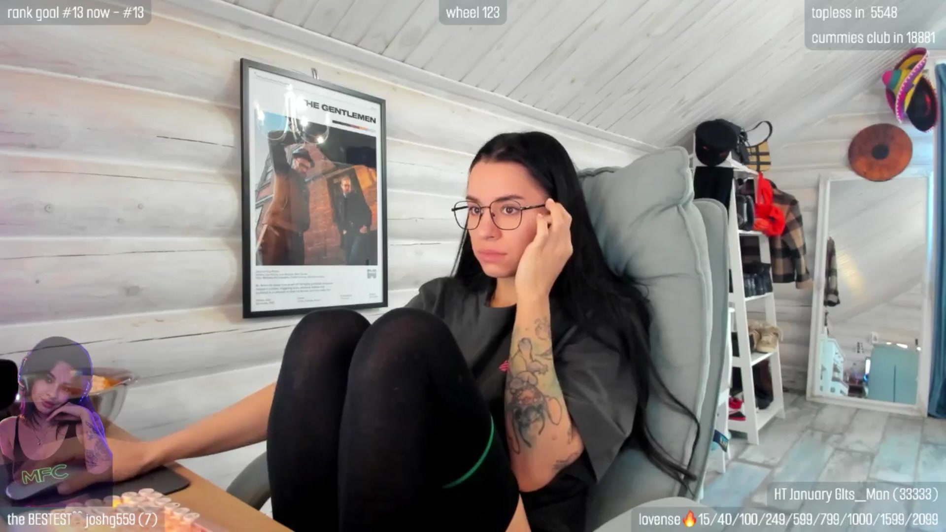 Gallery image thumbnail from GltPleasure's myfreecams stream on, 01/31/2026, 07:58 image 18 of 20