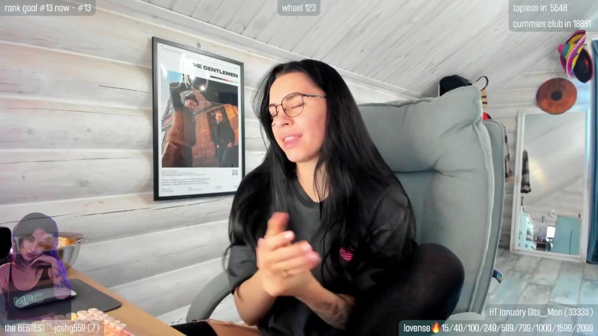 Gallery image thumbnail from GltPleasure's myfreecams stream on, 01/31/2026, 07:58 image 15 of 20