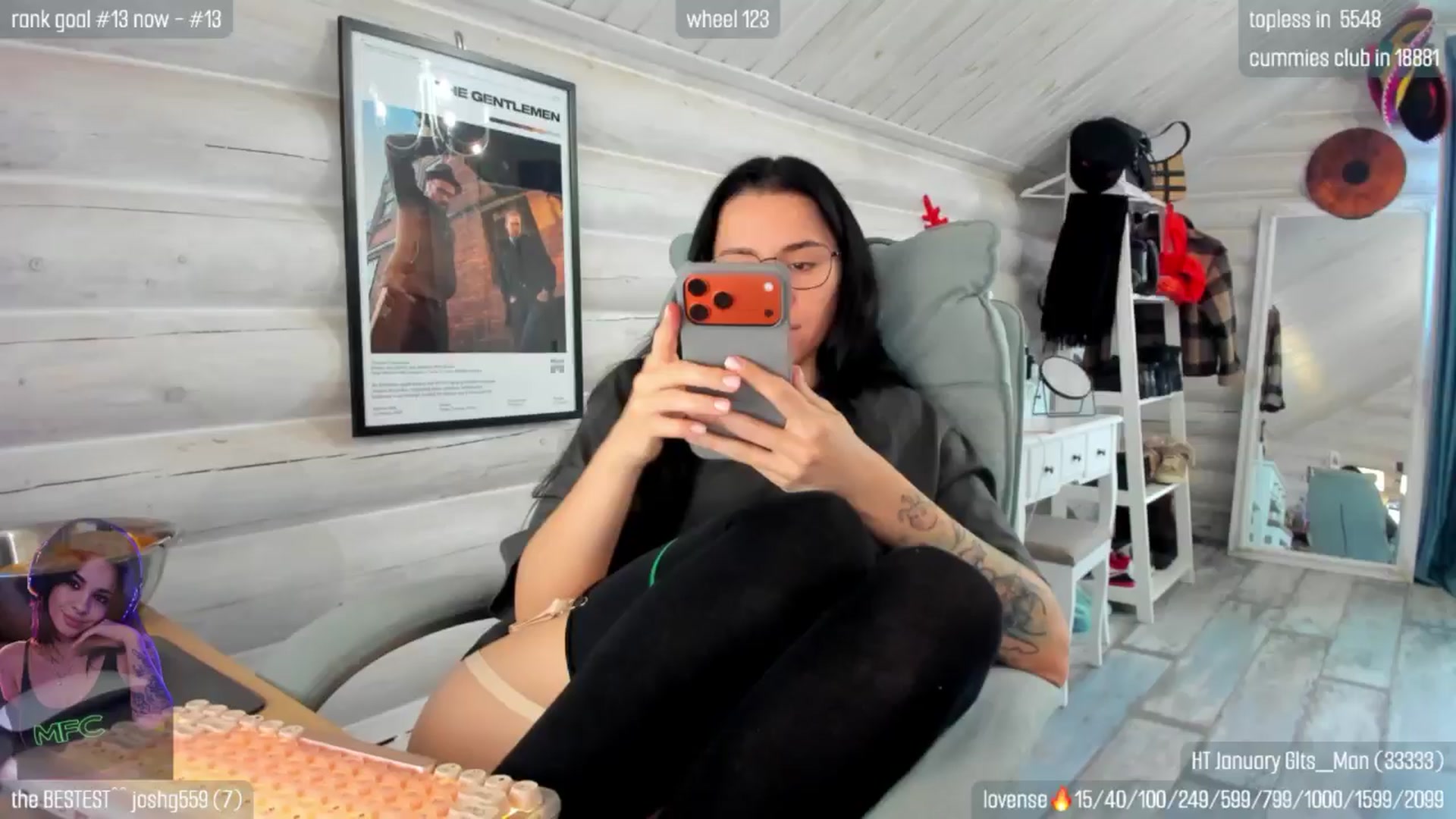 Gallery image thumbnail from GltPleasure's myfreecams stream on, 01/31/2026, 08:16 image 6 of 20