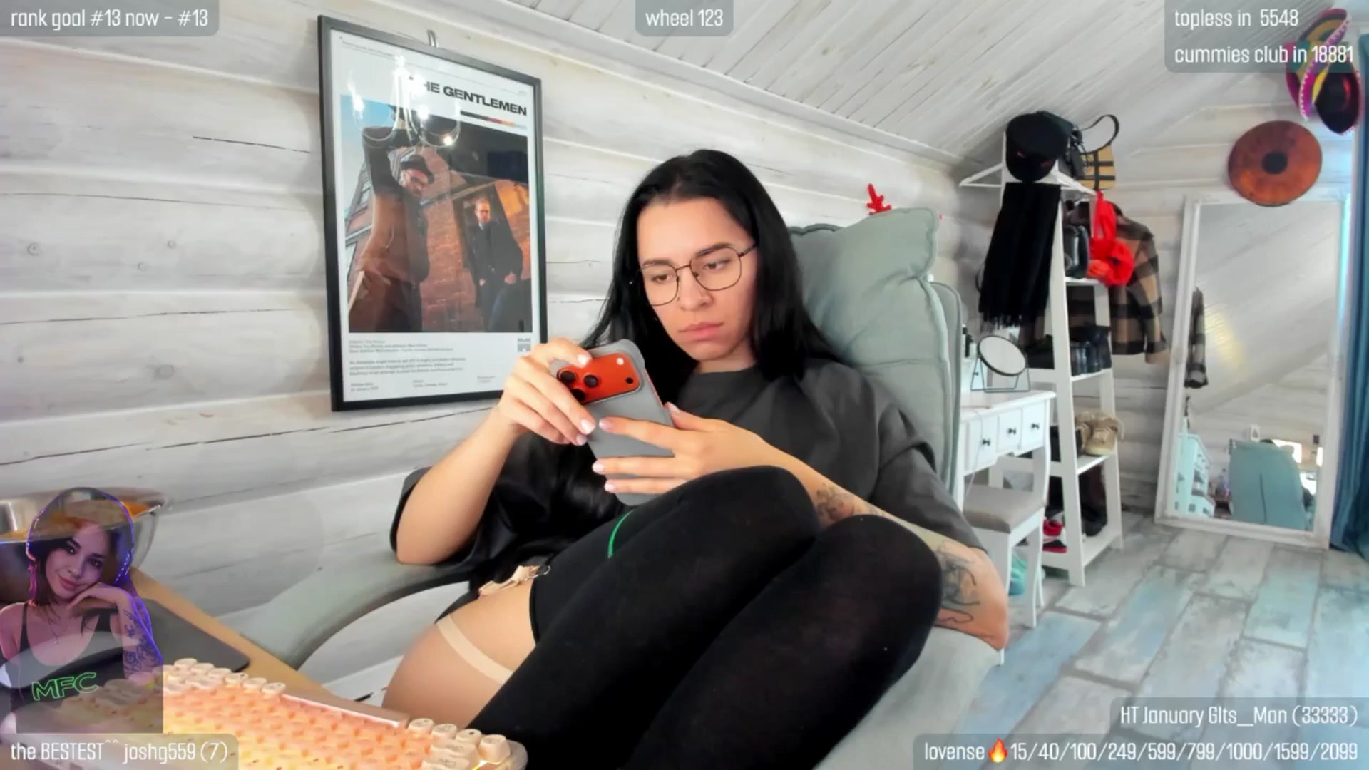 Gallery image thumbnail from GltPleasure's myfreecams stream on, 01/31/2026, 08:16 image 10 of 20