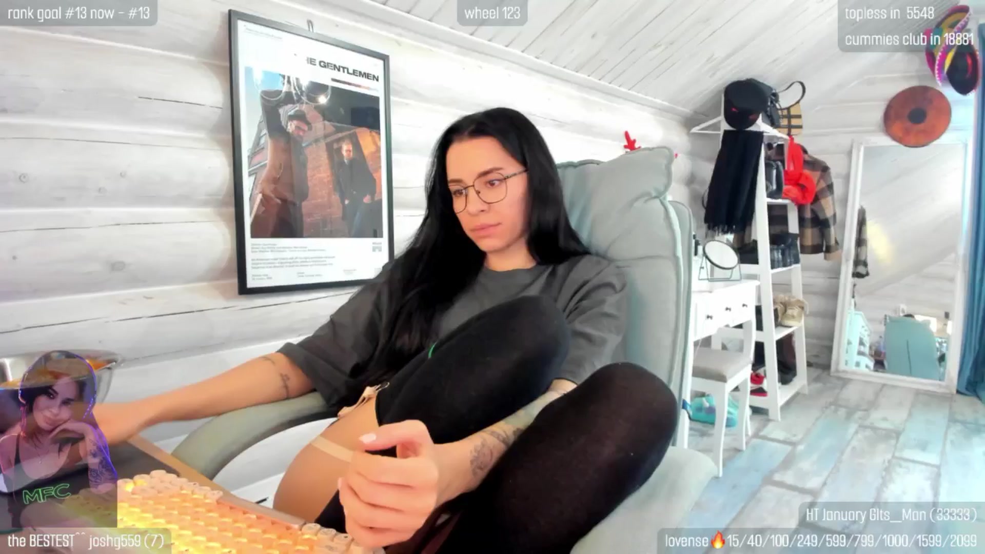 Gallery image thumbnail from GltPleasure's myfreecams stream on, 01/31/2026, 08:16 image 3 of 20