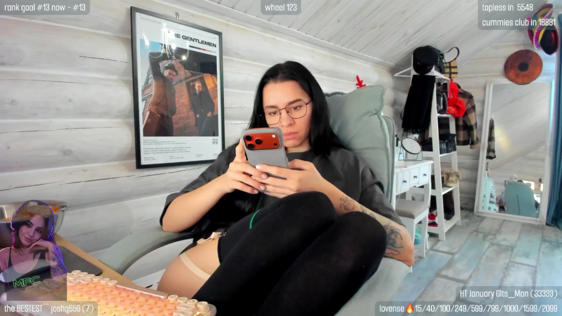 Gallery image thumbnail from GltPleasure's myfreecams stream on, 01/31/2026, 08:16 image 9 of 20