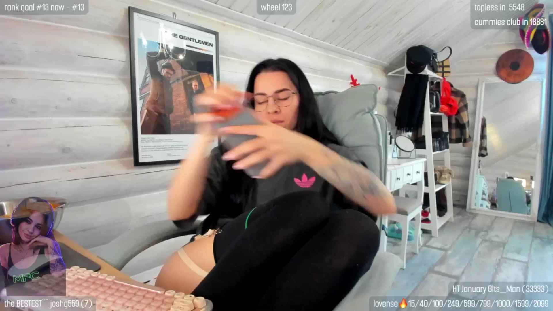 Gallery image thumbnail from GltPleasure's myfreecams stream on, 01/31/2026, 08:16 image 19 of 20