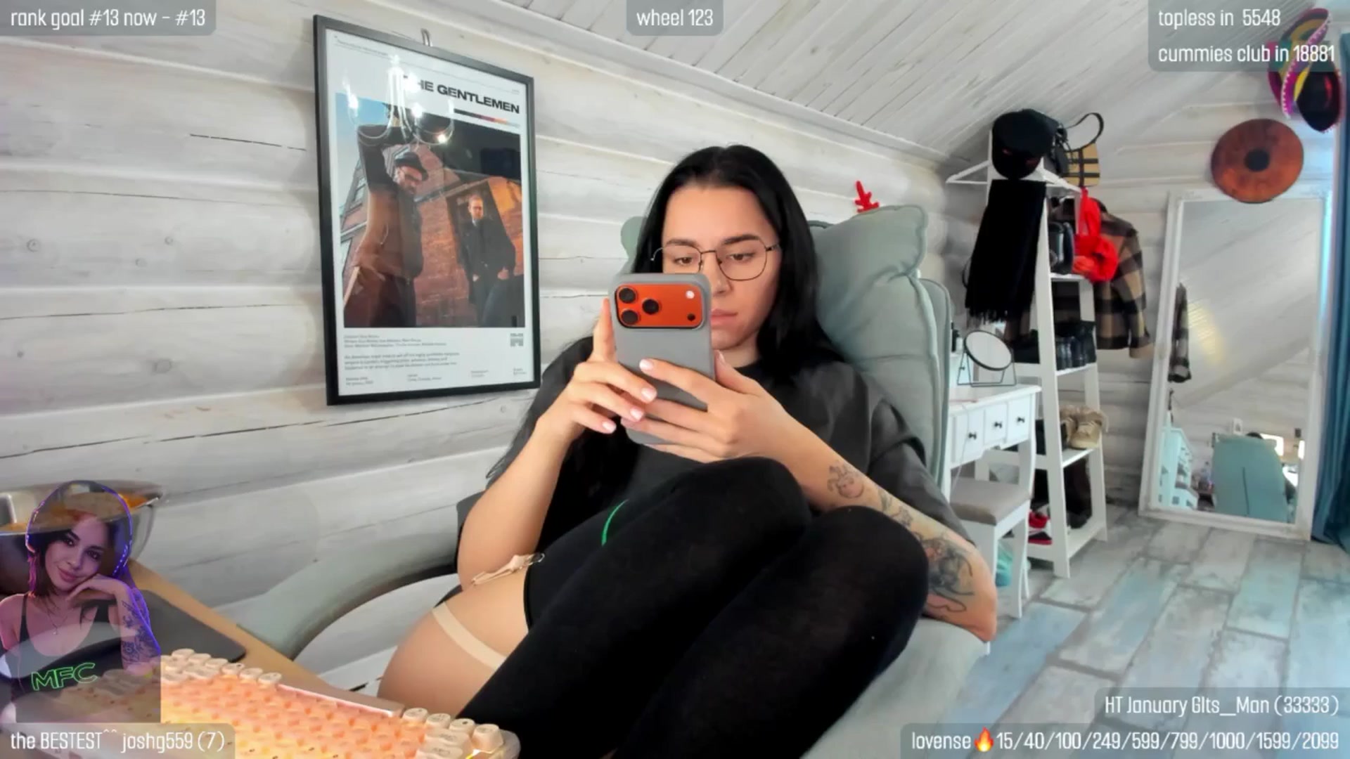 Gallery image thumbnail from GltPleasure's myfreecams stream on, 01/31/2026, 08:16 image 7 of 20