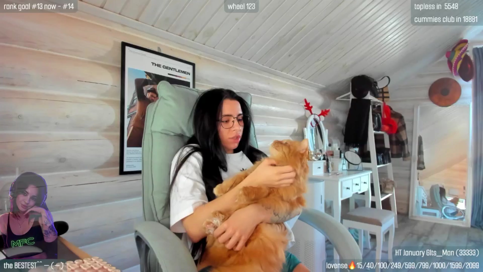Gallery image thumbnail from GltPleasure's myfreecams stream on, 02/01/2026, 08:05 image 4 of 20