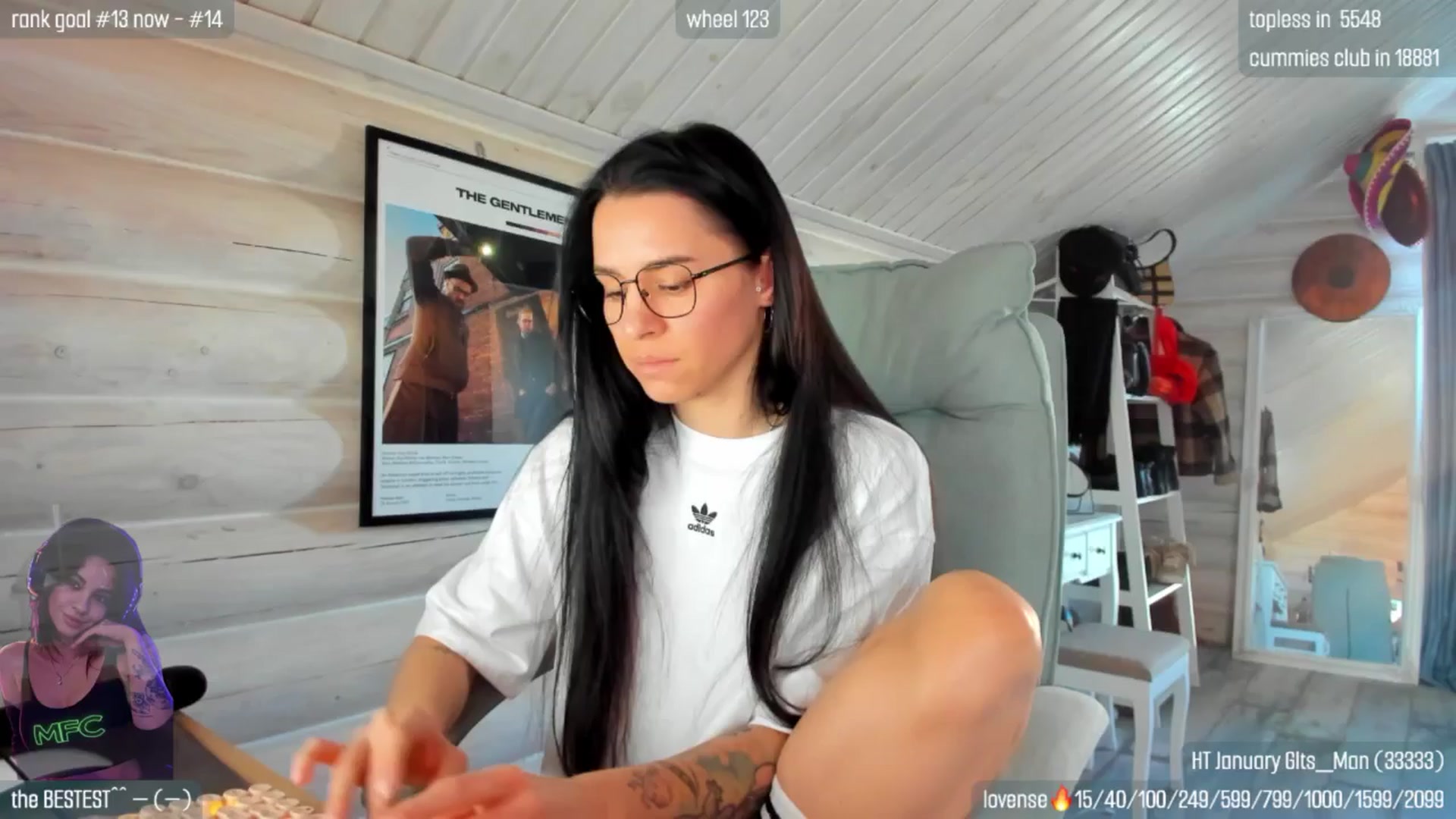 Gallery image thumbnail from GltPleasure's myfreecams stream on, 02/01/2026, 08:05 image 6 of 20