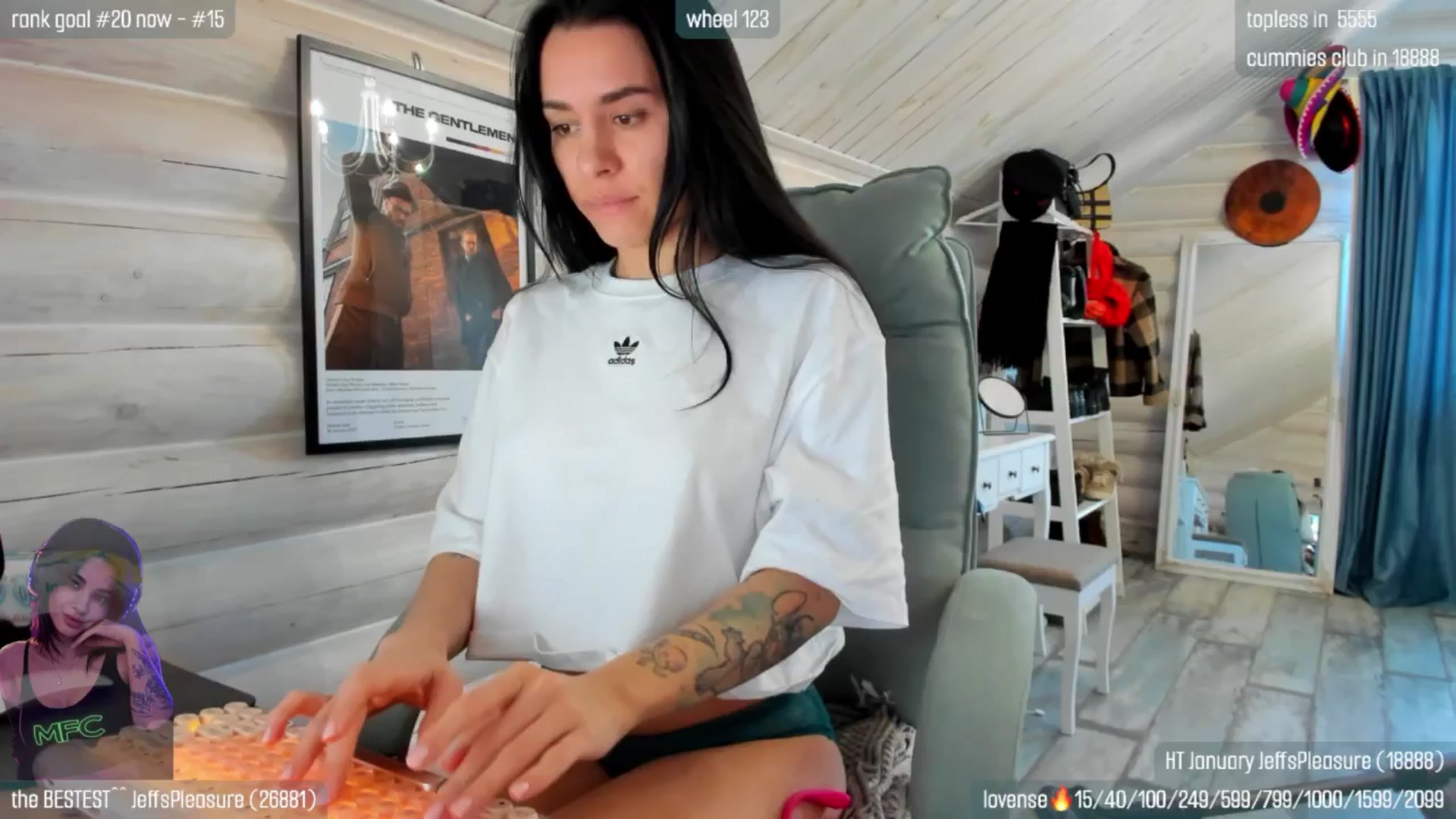 Gallery image thumbnail from GltPleasure's myfreecams stream on, 02/01/2026, 13:31 image 2 of 20