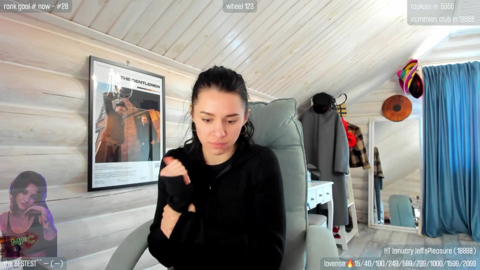 Gallery image thumbnail from GltPleasure's myfreecams stream on, 02/03/2026, 12:57 image 3 of 20