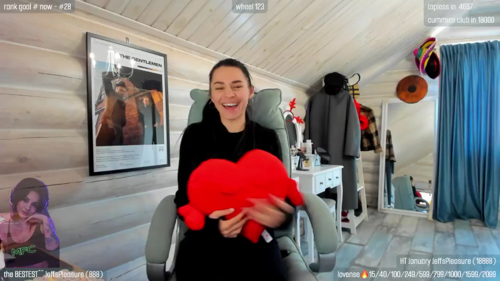 Gallery image thumbnail from GltPleasure's myfreecams stream on, 02/03/2026, 12:57 image 9 of 20