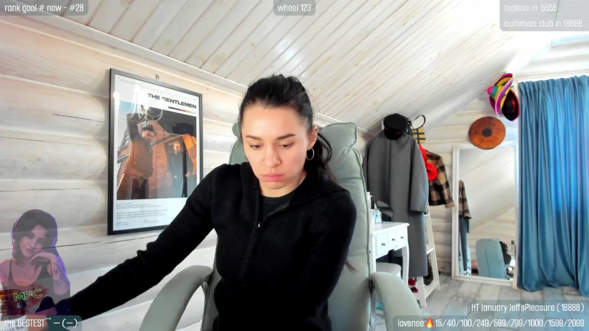 Gallery image thumbnail from GltPleasure's myfreecams stream on, 02/03/2026, 12:57 image 1 of 20