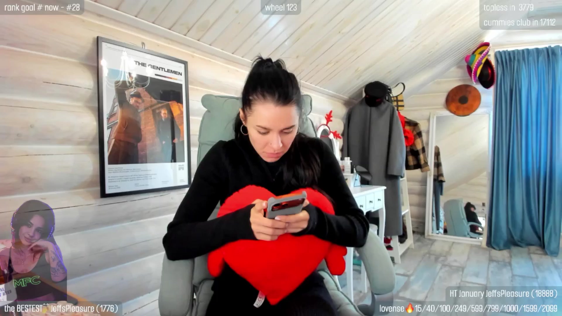 Gallery image thumbnail from GltPleasure's myfreecams stream on, 02/03/2026, 12:57 image 13 of 20