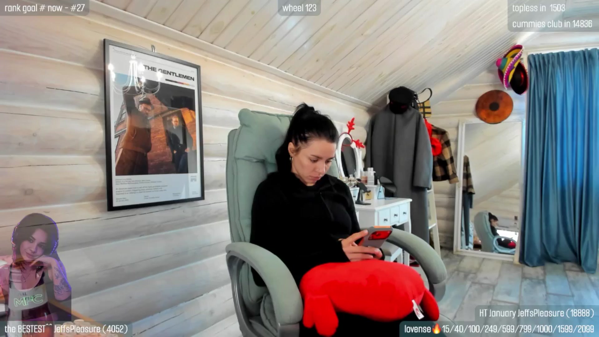 Gallery image thumbnail from GltPleasure's myfreecams stream on, 02/03/2026, 15:24 image 2 of 20