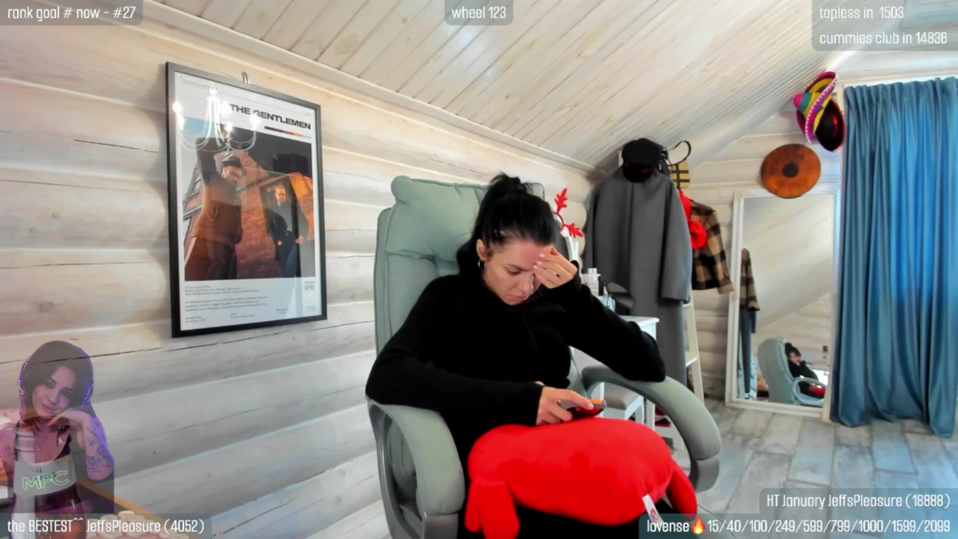 Gallery image thumbnail from GltPleasure's myfreecams stream on, 02/03/2026, 15:24 image 3 of 20